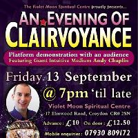 Platform Demonstration with Intuitive Medium Andrew Chaplin at Violet Moon Spiritual Centre