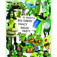 Shit Indie Disco & Med's St Paddy's Big Green Fancy Dress Party at Electrik Warehouse