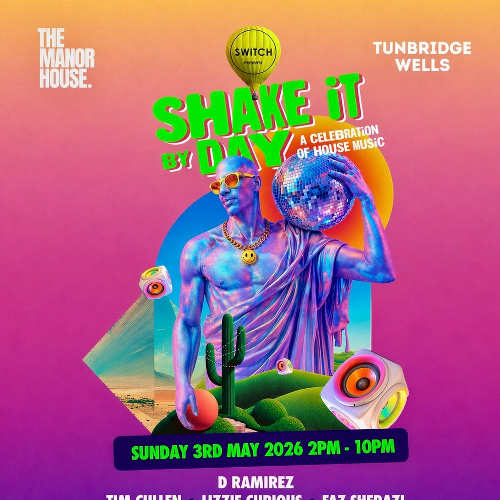 Switch Presents Shake It By Day - Bank Holiday Sunday Day Party