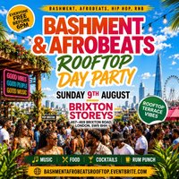 Bashment & Afrobeats Day Party - Everyone Free Before 6PM