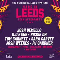 Made in Leeds Official After Party at The Warehouse