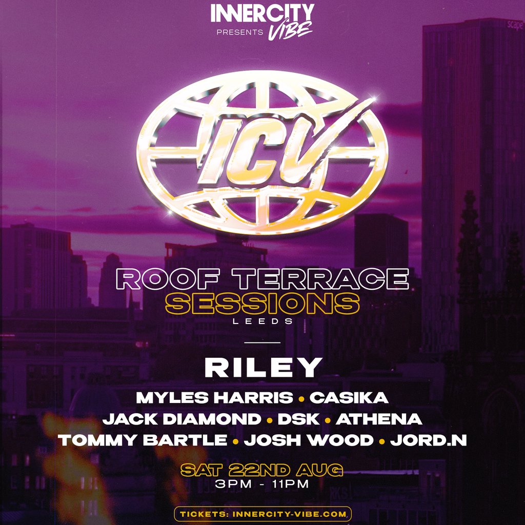 INNERCITY VIBE: Roof Terrace Sessions w/ Riley