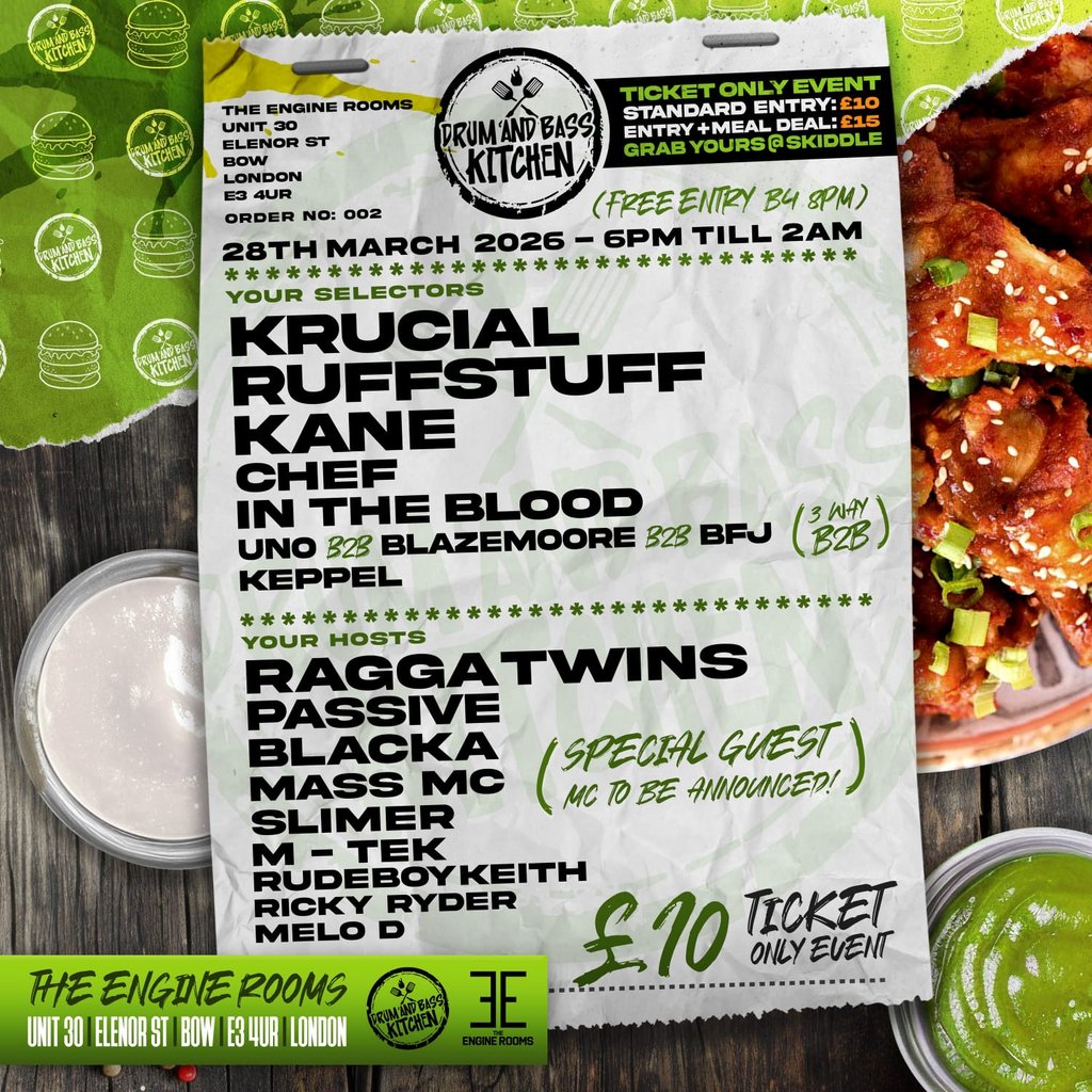 Drum and Bass Kitchen