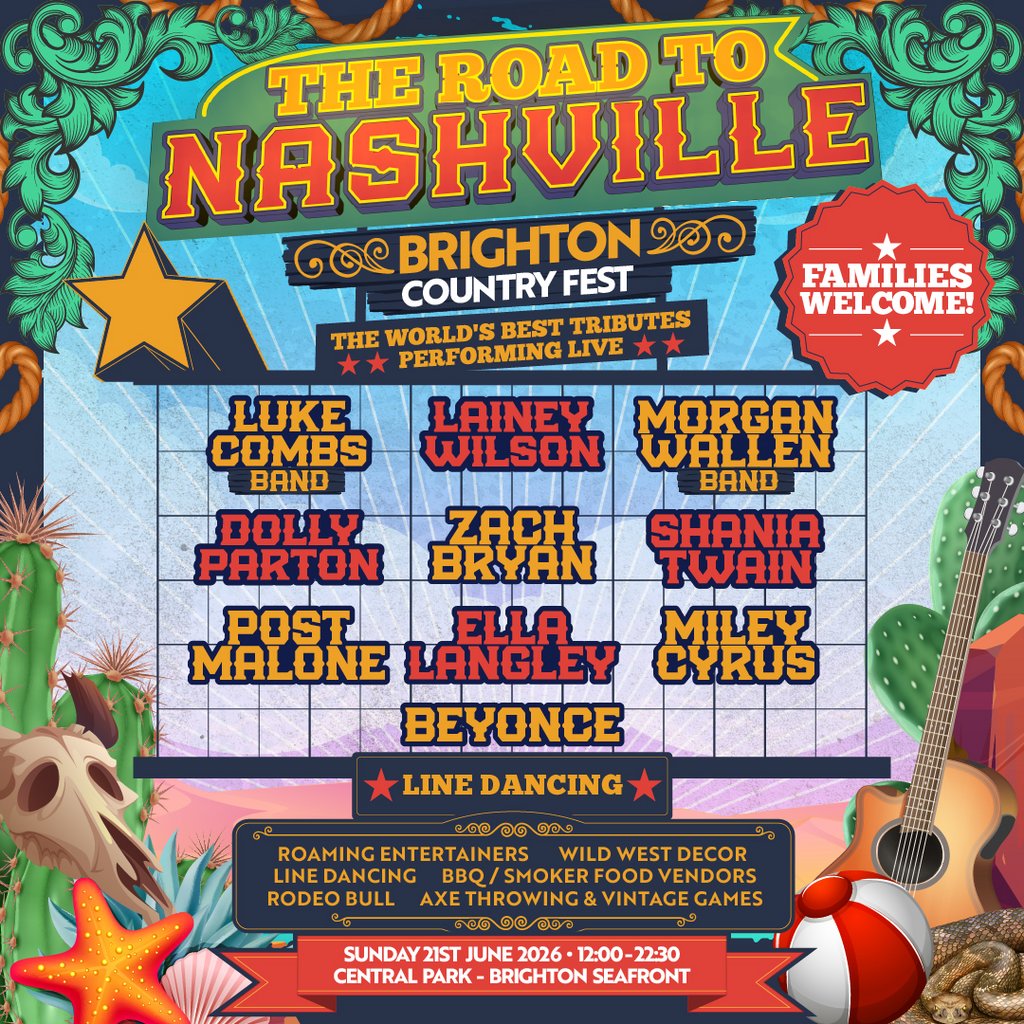Road to Nashville Outdoor Festival | Brighton Seafront