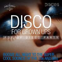Discos for Grown Ups pop-up disco party