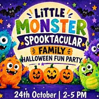 Little Monster Spooktacular Family Halloween Fun Party