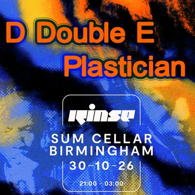 Rinse FM x Sum Cellar: Halloween w/ D Double E & Plastician