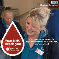 Blood Donation Session, NHS Pop-Up Centre, Bexleyheath