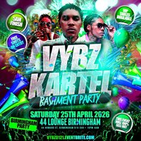 Vybz Kartel - Bashment Birmingham Party at 44 LOUNGE