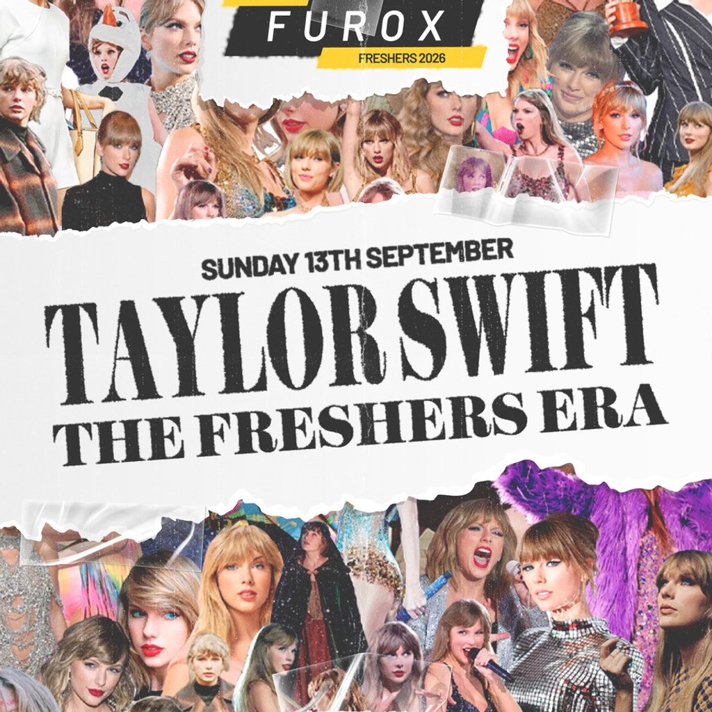 FRESHERS 2026 | Taylor Swift: The Freshers Era at Fubar, Stirling