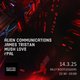 Electroground: Alien Communications, James Tristan & Mush Love Event Title Pic