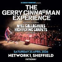 The Gerry Cinna-Man Experience at Network Sheffield 14 16 Matilda Street S14qd