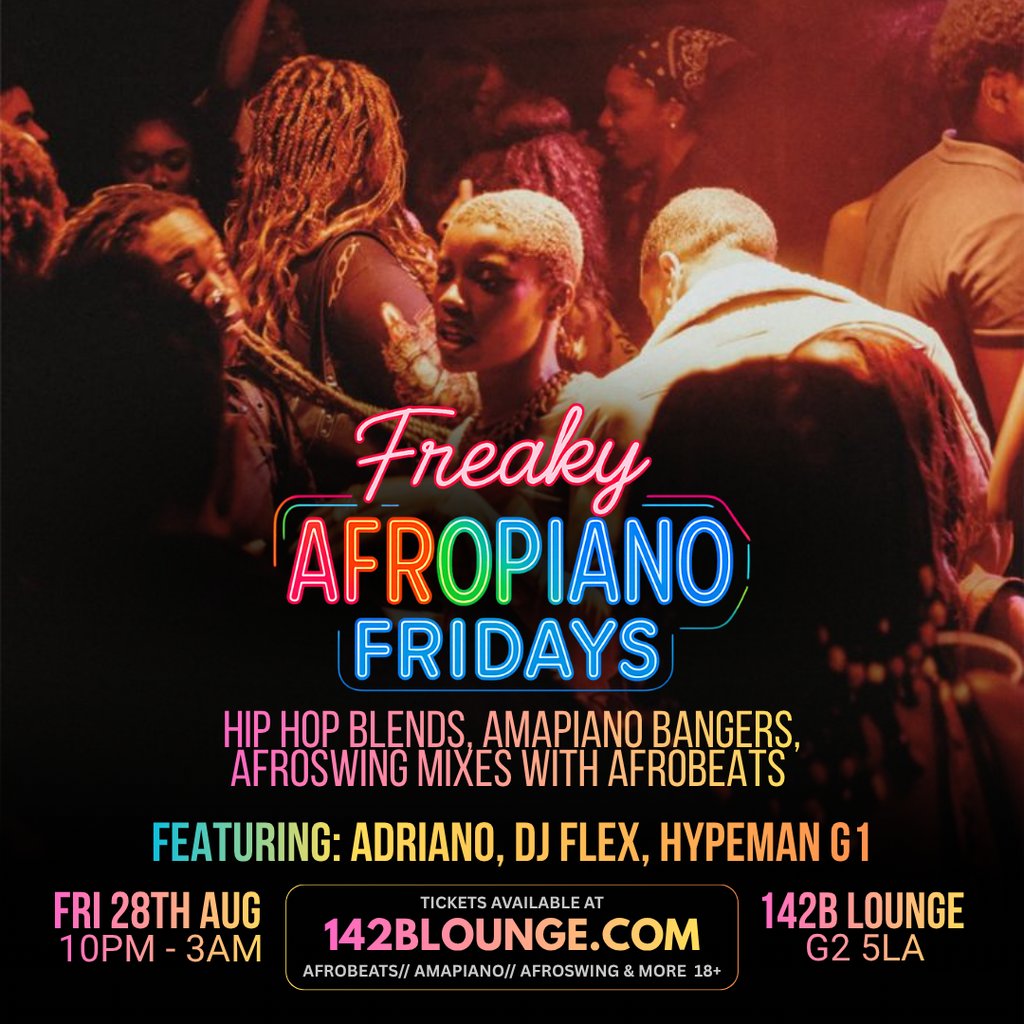 Freaky AfroPiano Fridays!!!