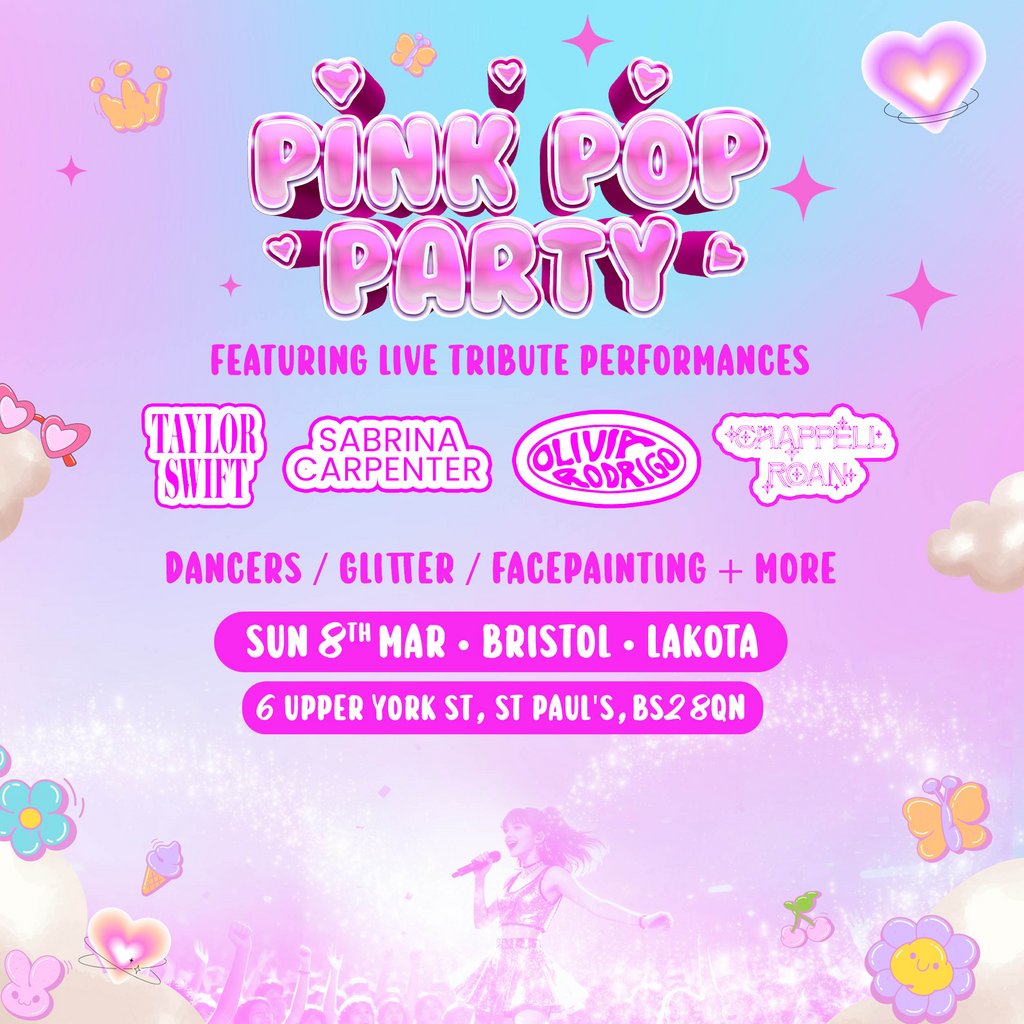 Pink Pop Party Is Coming To Bristol!