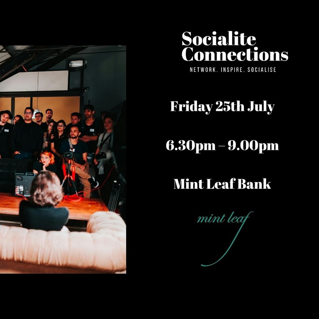 Connecting Film, TV, Music, & Media Professionals at Mint Leaf
