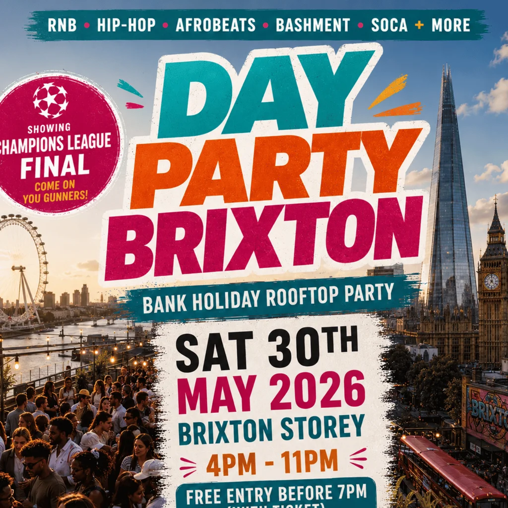 DAY PARTY BRIXTON - Summer Rooftop Day Party