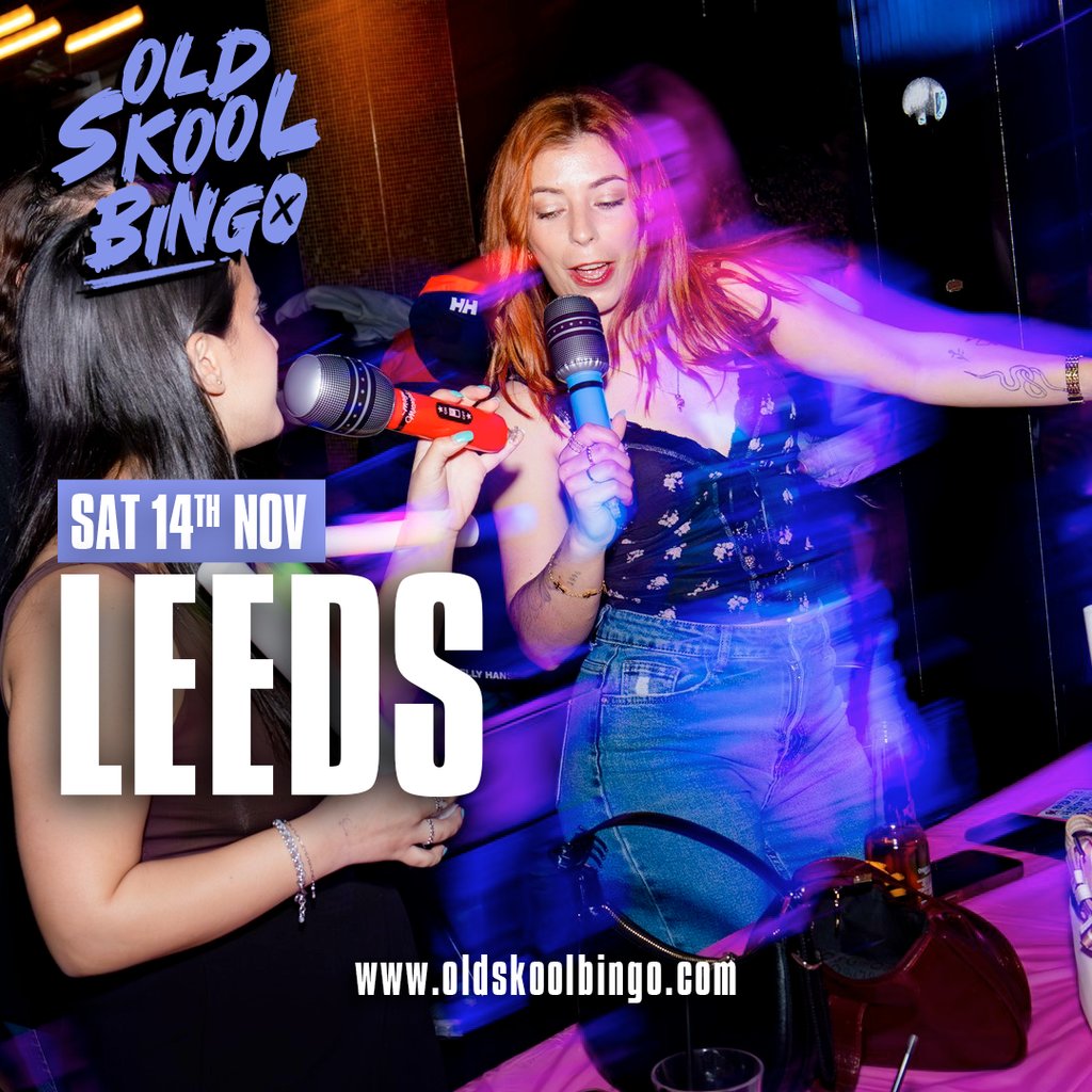 Old Skool Bingo Sat 14th Nov Leeds at The Warehouse, Leeds