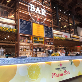 SANPELLEGRINO PIAZZA BAR AT EATALY
