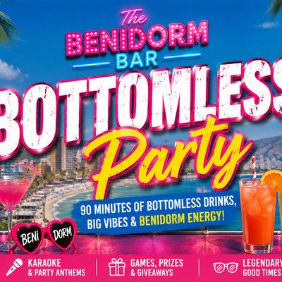 BOTTOMLESS PARTY @ The Benidorm Bar, Liverpool