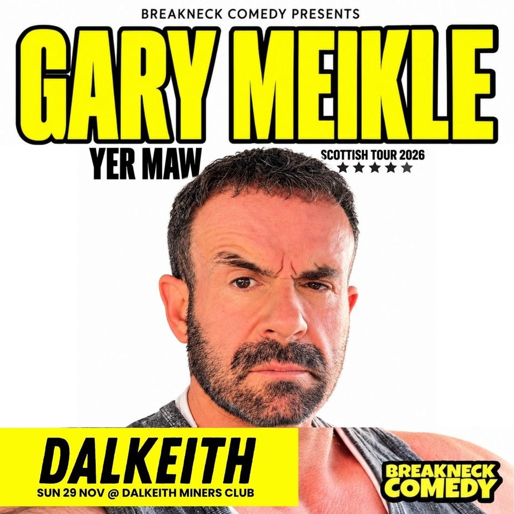 Gary Meikle at Dalkeith Miners Club, Dalkeith
