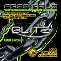 BLITZ - Techno/Hardgroove/Trance/Hard Dance - FREE RAVE at World Headquarters