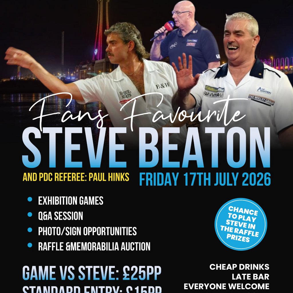 Darts exhibition with Steve Beaton