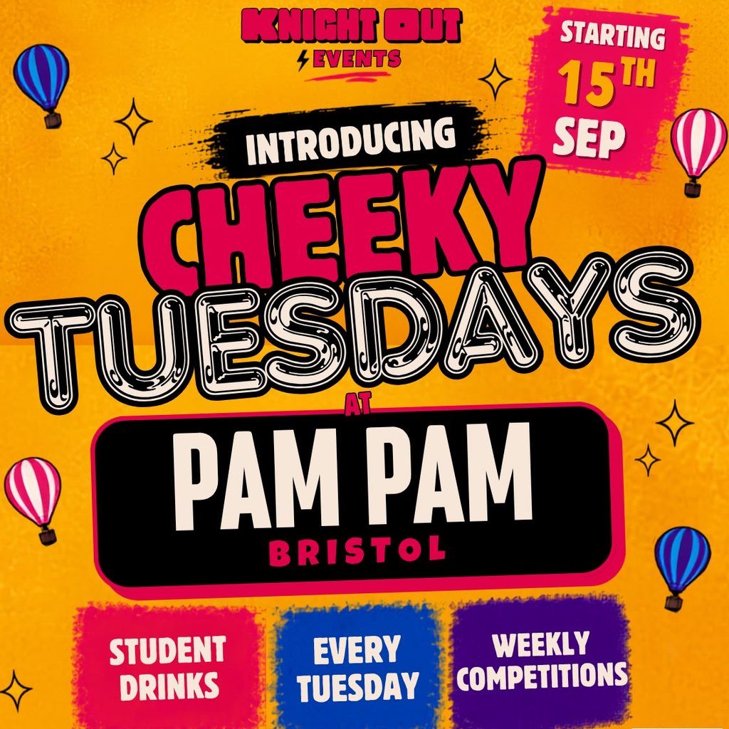 Cheeky Tuesdays - Freshers' Week Launch!