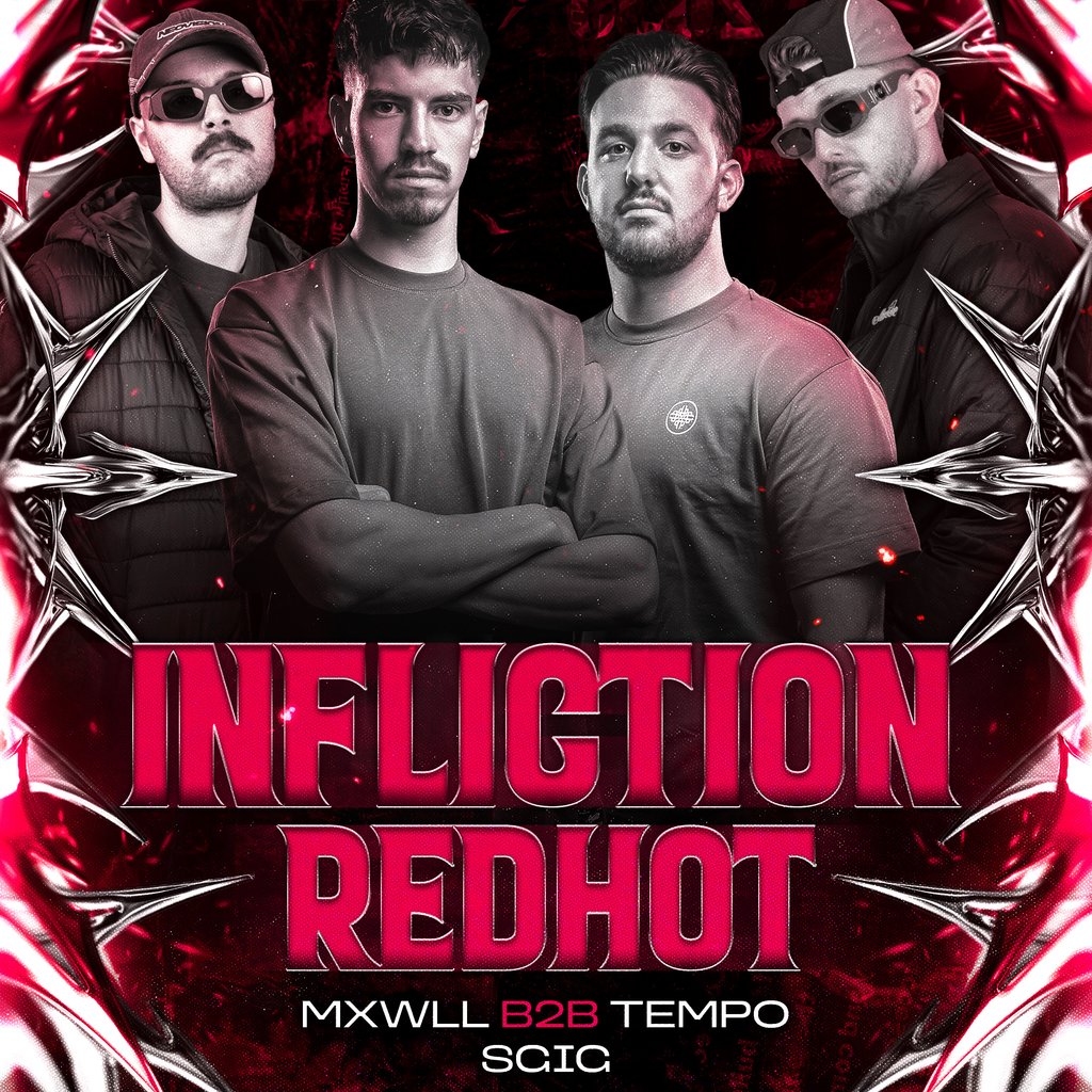 NØXX Presents: INFLICTION x REDHOT at Room 2, Glasgow
