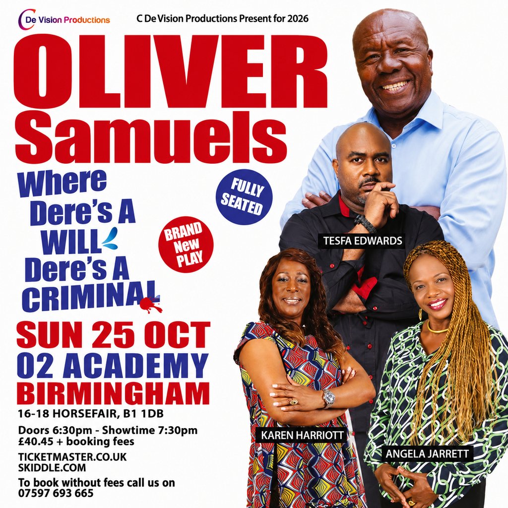 Oliver Samuels - in Where Dere’s a Will, Dere’s a Criminal! at O2 Academy Birmingham, Birmingham