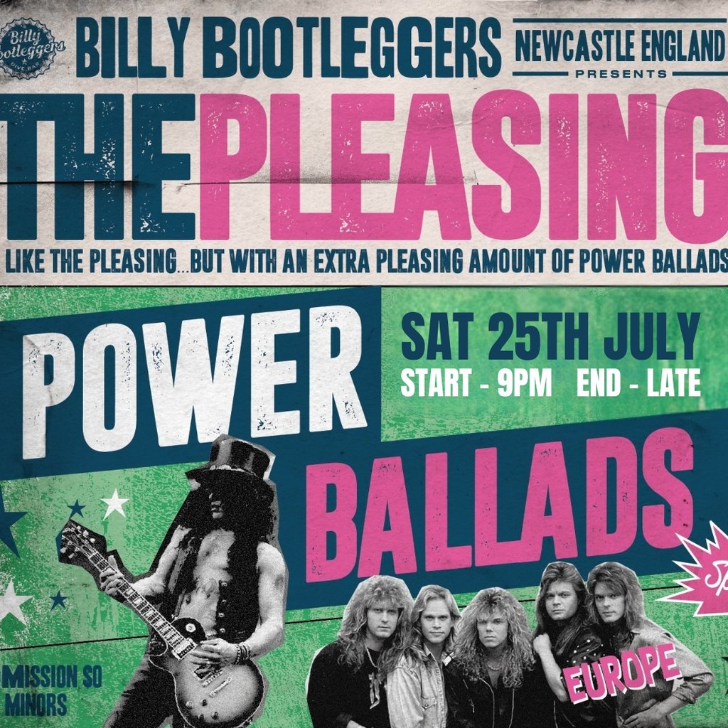 THE PLEASING - Power Ballads Special