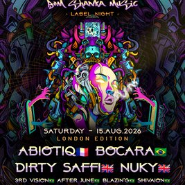 Universe & Tropical Nomads: Bom Shanka Label night