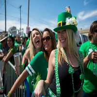 st patrick's day shamrock cruise at Cabana Yacht Skyport Marina