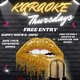 Karaoke Thursdays @ Domani's Event Title Pic
