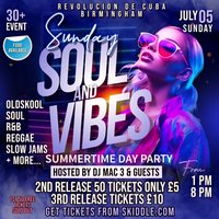 Sunday Soul &amp; Vibes At Revolution De Cuba, Birmingham