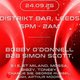 8 Cliff Records @ Distrikt, w/ Bobby O'Donnell & Simon Scott Event Title Pic