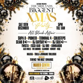 THE MIDLANDS' BIGGEST XMAS PARTY - All Black Affair - 2026