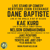 Live Stand up Comedy with Dane Baptiste and Kae Kurd