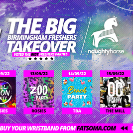 Birmingham City University Freshers Week 2022 Freshers Takeover