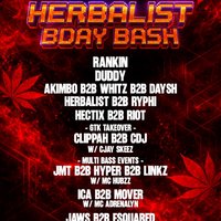 Herbalist bday bash at Eden Venue