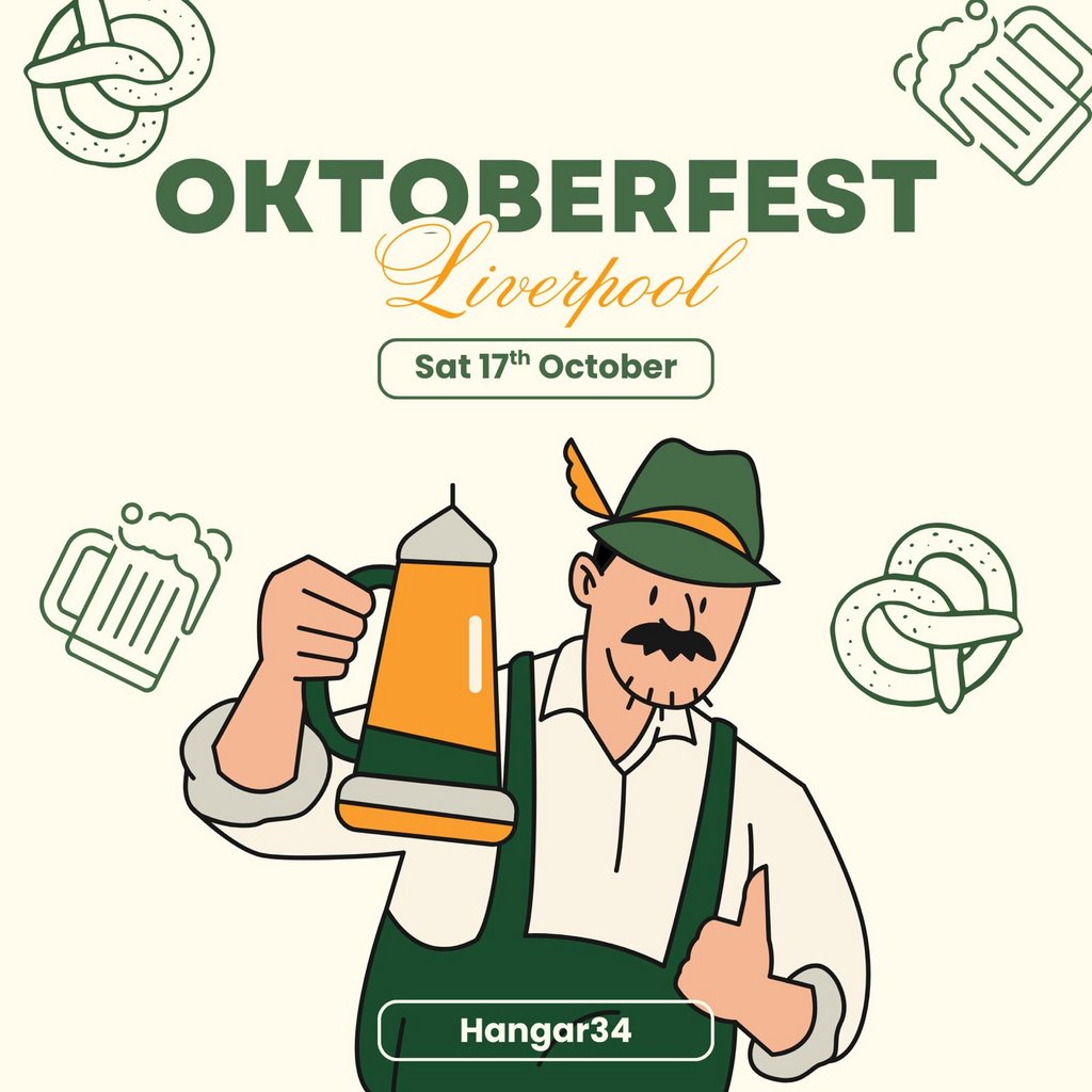 Oktoberfest Liverpool 2026 at Hangar 34, Liverpool