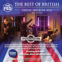 Best of British Tribute Night with Oasis, Pulp, The Fratellis at The Fed