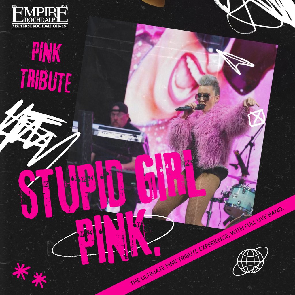Stupid Girl brings the music of P!nk to Empire Rochdale Image