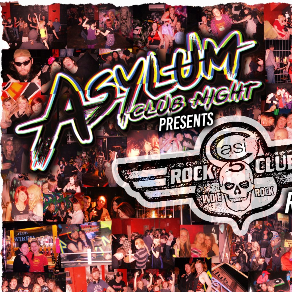 Asylum x Casi Reunion | Fri 25th Sept — gig artwork