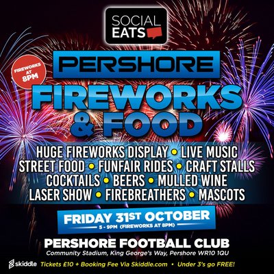 Fireworks & Food Pershore 2025