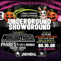 UNDERGROUND SHOWGROUND : MANDIDEXTROUS / PHIBES /RAYBAY Exeter at Exeter Phoniex