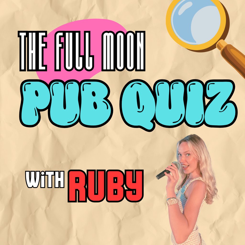 The Full Moon Pub Quiz w/ Ruby at The Full Moon And Attic Bar, Bristol