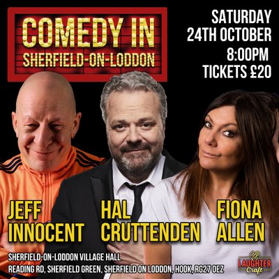 October's Comedy in Sherfield-On-Loddon