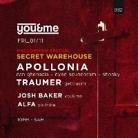 You&Me - Apollonia & Traumer - Halloween Secret Warehouse You&Me - Apollonia & Traumer - Halloween Secret Warehouse