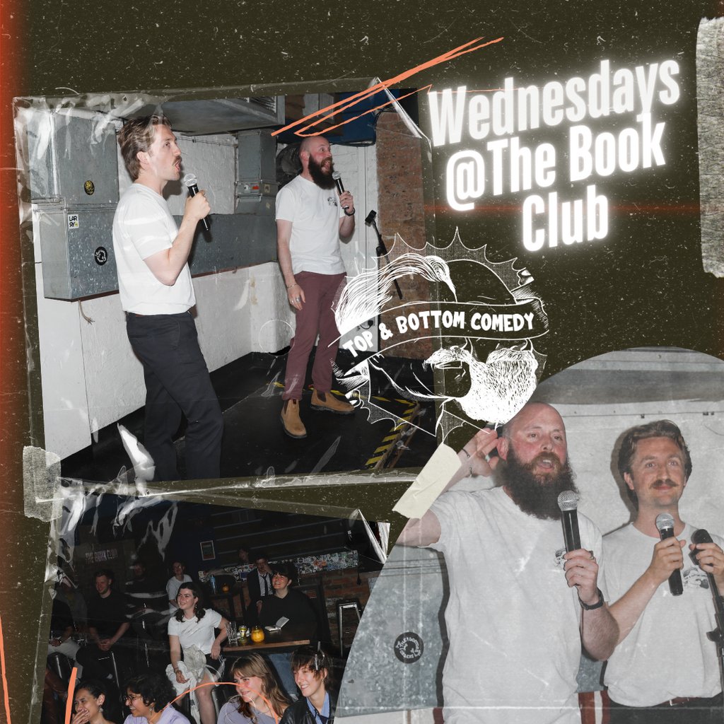 Top and Bottom Comedy  @ The Book Club