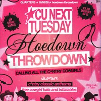 CU NEXT TUESDAY | Hoedown Throwdown| 18/08/2026 at Quarters Brighton
